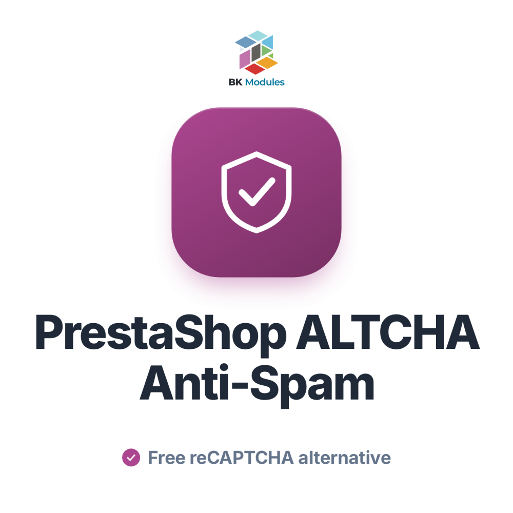 ALTCHA Anti-Spam für PrestaShop: reCAPTCHA-Alternative