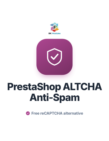 ALTCHA Anti-Spam für PrestaShop: reCAPTCHA-Alternative