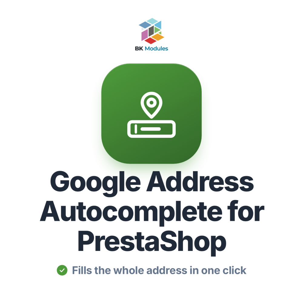 Google Address Autocomplete for PrestaShop