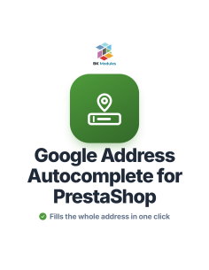 Google Address Autocomplete for PrestaShop
