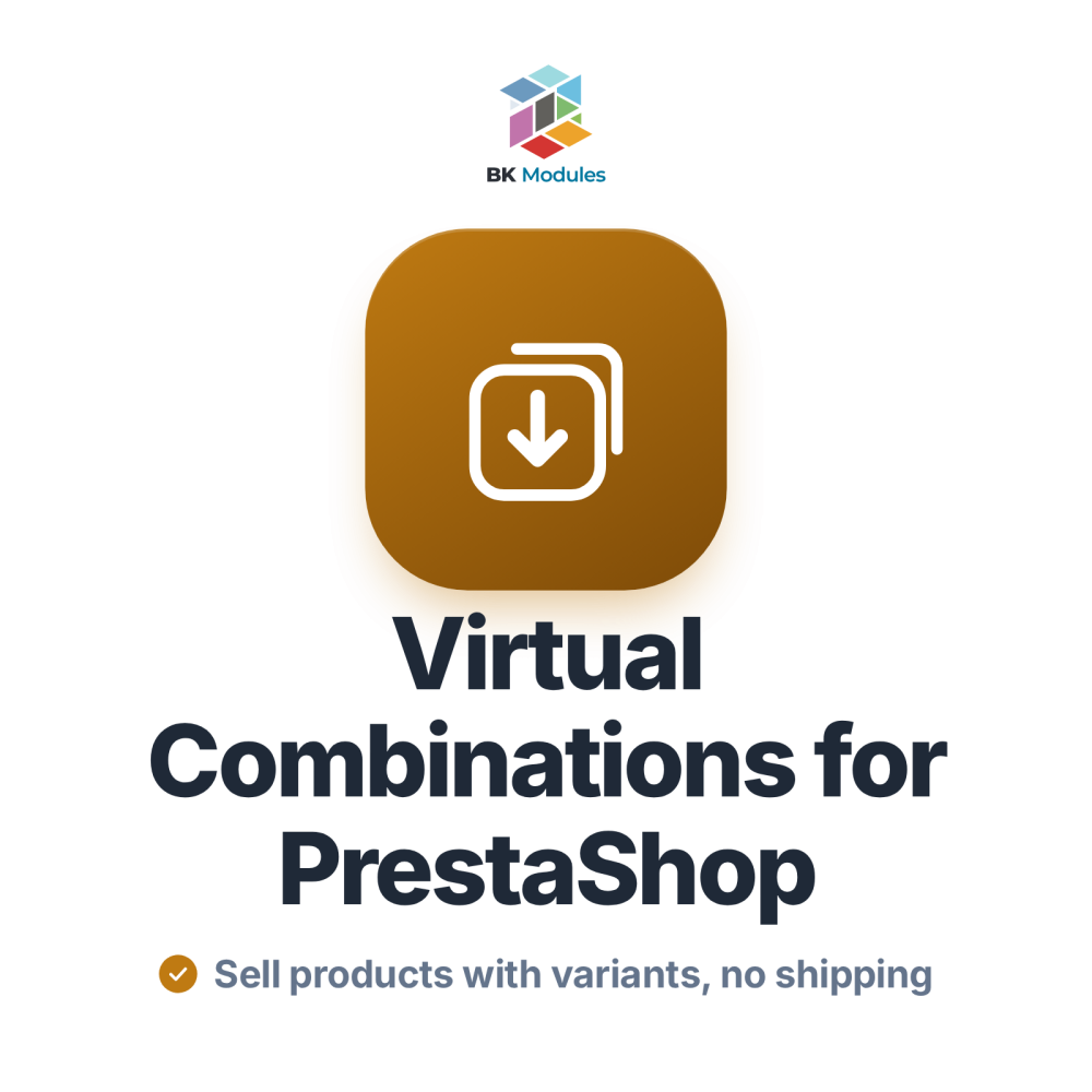 Virtual Products with Combinations module for PrestaShop
