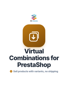 Virtual Products with Combinations for PrestaShop