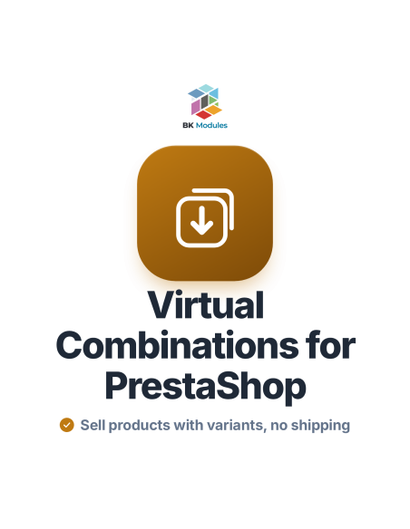 Modulo Prodotti Virtuali con Combinazioni per PrestaShop