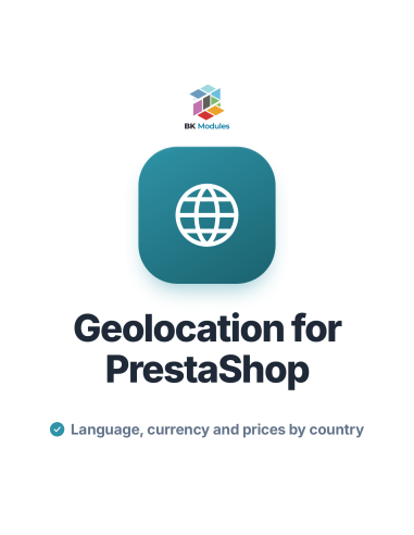 Geolocation module for PrestaShop: prices, currency and language by country