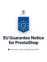 EU Guarantee Notice for PrestaShop — Regulation (EU) 2025/1960