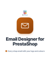 Designer di Email per PrestaShop: Intestazione, Piè di pagina e Modelli